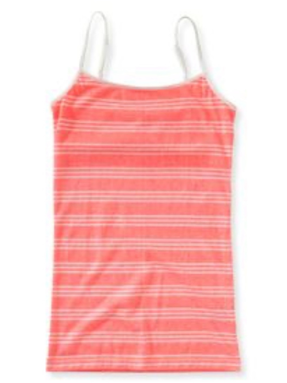 Aeropostale Y2K Coral Stripe Cami